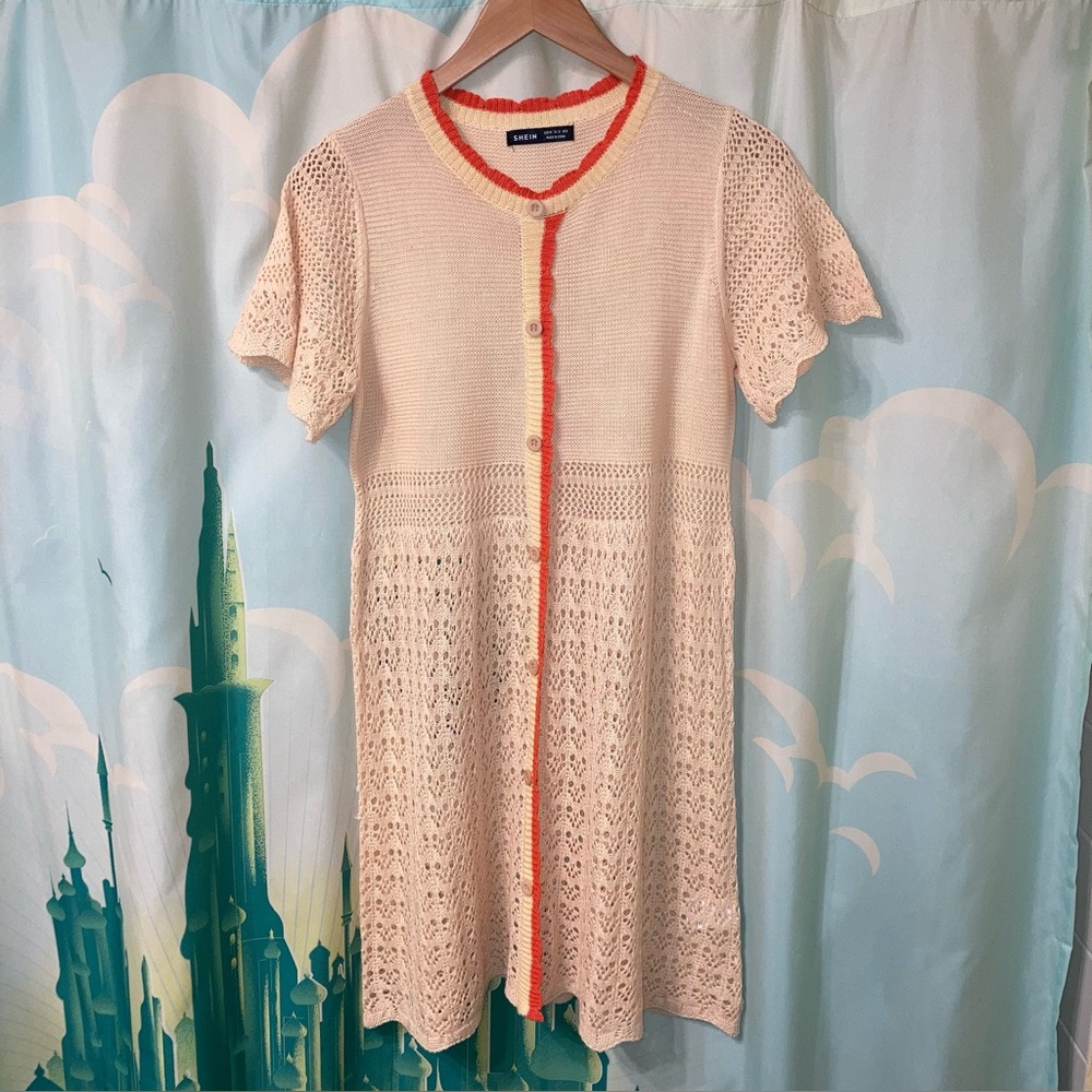 2/$15!! Adorable Crochet Dress